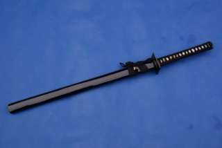   Sword Japanese Samurai Medium carbon steel blade black handle  