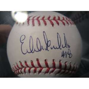 : Eddie Guardado Washington Nationals Signed Autographed Baseball Coa 
