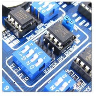 – to read/write EEPROM of 93CXX with hardware SPI or software 
