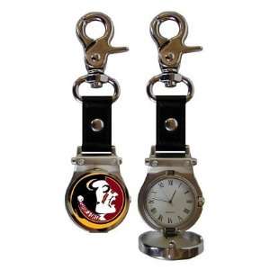   State Seminoles NCAA Photodome Clip On Watch