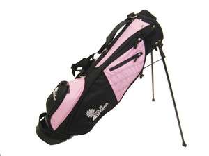 PALM SPRINGS SUNDAY Golf Bag with Stand PINK & Black  