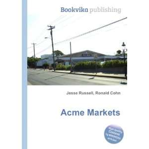  Acme Markets Ronald Cohn Jesse Russell Books