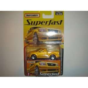   Matchbox Superfast Ford SVT Lightning Concept Yellow #2: Toys & Games