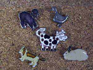 FARM ANIMAL,COW Lapel pins & Hat Pins or Tie Tacs #1  