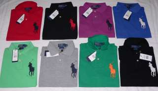 Mens RALPH LAUREN Polo Shirt/Top, S,M,L,XL,2XL Big Pony  