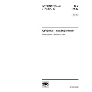   :1999, Hydrogen fuel    Product specification: ISO TC 197/WG 3: Books