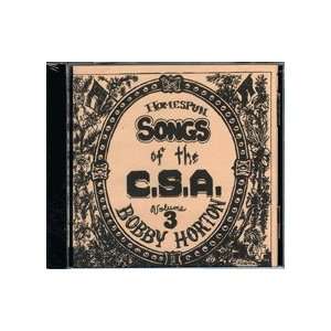  Homespun Songs of the C.S.A. Volume 3 Bobby Horton Music
