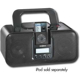 Insignia NS B3112 Apple iPod Boombox with CD Player and AM/FM Tuner