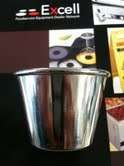 12 STAINLESS STEEL SAUCE CUP CUPS 2.5 OZ  