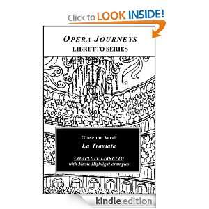 Verdis LA TRAVIATA Libretto (Opera  Libretto Series) Burton 