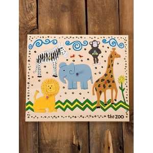  Natural Life Toy Puzzle  The Zoo: Toys & Games