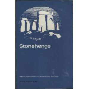  STONEHENGE   Wiltshire   Official Guide Book: R. S. Newall 