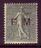 France Sc M3 MLH. 1904 15c green Military Stamp F VF  