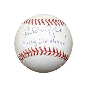: David Wright autographed Baseball inscribed Merry Christmas (New 