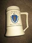 WWII US Army National Guard Massachusetts Beer Mug