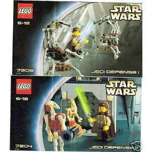 Star Wars Lego Jedi Defense, 7203 & 7204 : Toys & Games : 