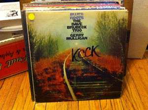 Dave Brubeck Trio w/Gerry Mulligan Blues Roots vinyl LP  