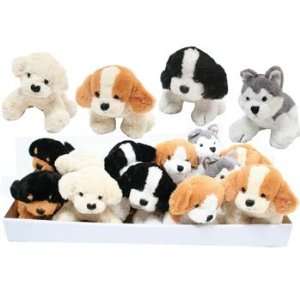   Pup Stuffed Toy, 7 inch, 3 pc Set (Super Soft & Floppy): Toys & Games