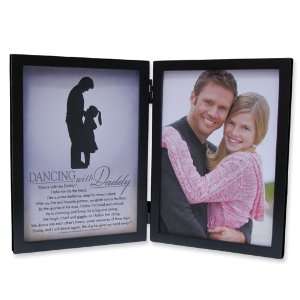    Dancing with Daddy Sentiment 5x7 Black Photo Frame Jewelry