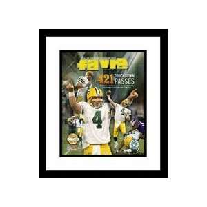  Brett Favre Green Bay Packers NFL 421 Touchdowns Collage 