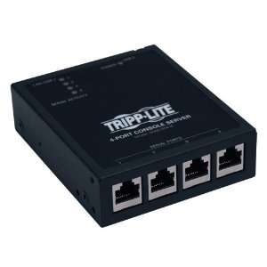  TRIPP LITE 4 Port IP Serial Console / Terminal Server TAA 