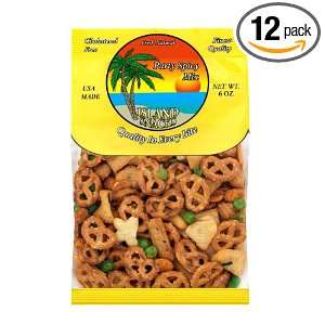 Island Snacks Spicy Party Mix, 6 Ounce Grocery & Gourmet Food