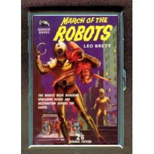  ROBOT SCI FI PULP SEXY ID CREDIT CARD CASE WALLET 814 