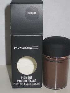 Authentic MAC Pigment   * RICH LIFE * BNIB 4.5g  