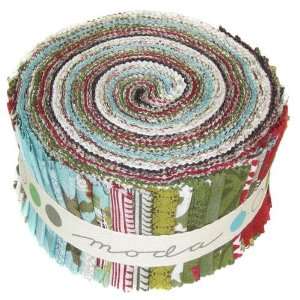 Moda Figgy Pudding 2 1/2 Jelly Roll By The Each Arts 