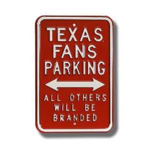  Texas Longhorns NCAA Embossed Parking Sign: Sports 