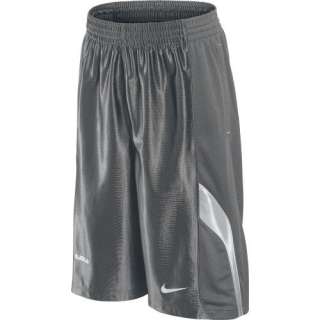 Nike Mens Lebron James Essential Basketball Shorts Metallic Gray 