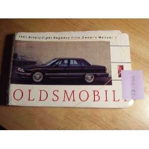   1991 Oldsmobile Ninety Eight, Regency Owners Manual Oldsmobile Books