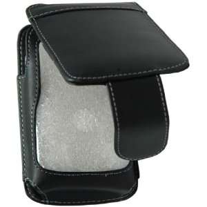   Flip Leather Case with Belt Clip for Blackberry Curve 8800 Series