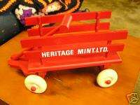 Collectable Heritage Mint,Ltd . Toy Wood Wagon 1990  