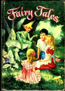 1950 FAIRY TALES Whitman Publishing Book ~ 38 Stories  