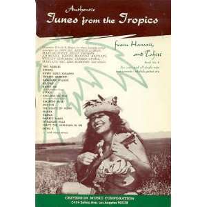   Tropics From Hawaii and Tahiti Songbook (#8) Criterion Music Books