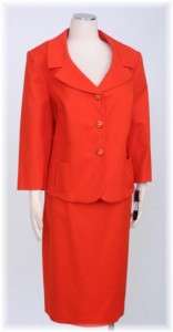 New Tahari Womens Skirt Suit Sz 22W $320  