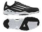  Mens adizero F50 Cross Trainer Shoes Black White Gray ambition bounce