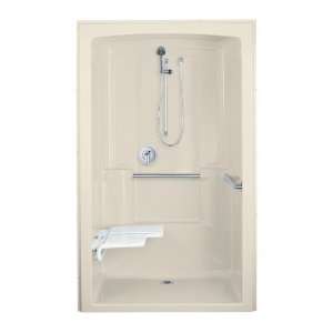   37.5D x 84H Almond Acrylic Shower Unit 12111 C 47: Home Improvement