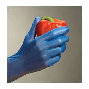  High Five Blue Vinyl Gloves   Powdered, Case: Home 