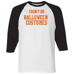 Halloween Costume Tee: Custom Unisex Anvil 3/4 Sleeve Raglan Baseball 
