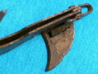 ODD ANTIQUE WW2 JAPANESE P38 CAN OPENER JACK KNIFE POCKET WATCH FOB 