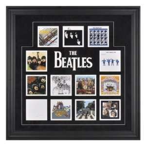  The Beatles U.K. Album Covers Framed Presentation   26.5 