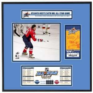  2008 NHL All Star Game Ticket Frame Jr Toys & Games