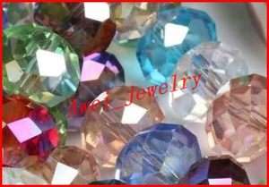   Wholesale 4   12mm Multicolor Swarovski Crystal Loose Beads #t1  