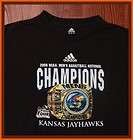 University Of Kansas KU Jayhawks 2008 Champions Ring Black Medium NCAA 