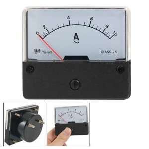  Class 2.5 Accuracy Ac 0 10a Analog Amp Panel Meter Ammeter 
