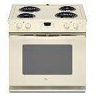 WHIRLPOOL 30 DROP IN ELECTRIC RANGE BISCUIT COLOR NEW IN CARTON