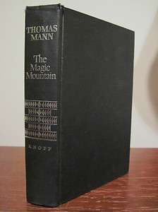 THE MAGIC MOUNTAIN Thomas Mann RARE Edition NOBEL PRIZE Classic  
