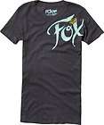 Fox Womens Fusion Crew Neck Tee Charcoal Heather Small